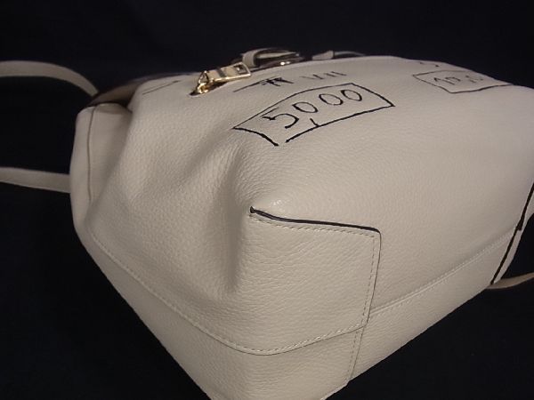 1円 極 COACH コーチ C5662 バスキアコラボ レザー 巾着型 1円 極 COACH コーチ C5662 バスキアコラボ レザー 巾着型