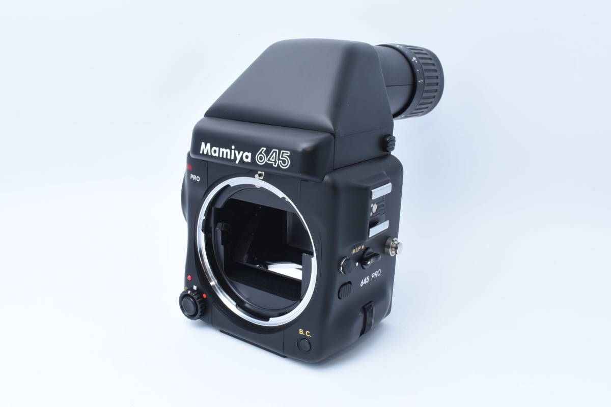 美品Mamiya 645 中判カメラ 本体・カメラケース・ストラップ付き 美