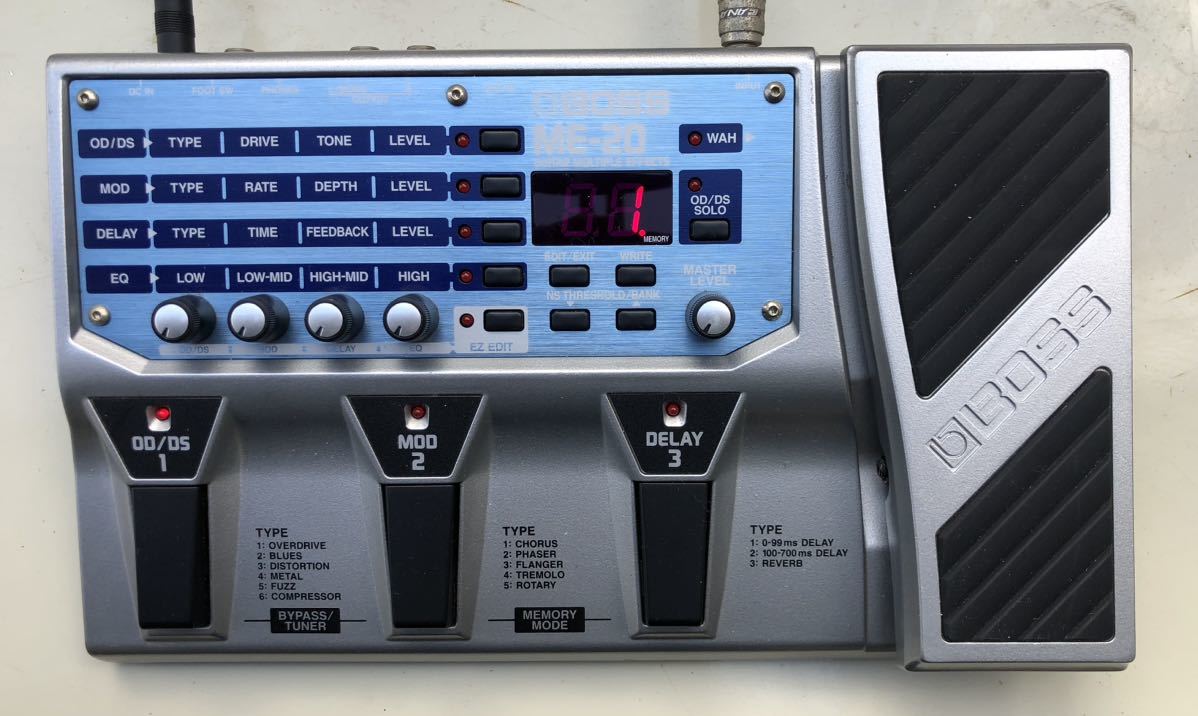 BOSS マルチエフェクター ME-20 ベーシックモデル ボス エレキギター Guitar Multiple Effects 