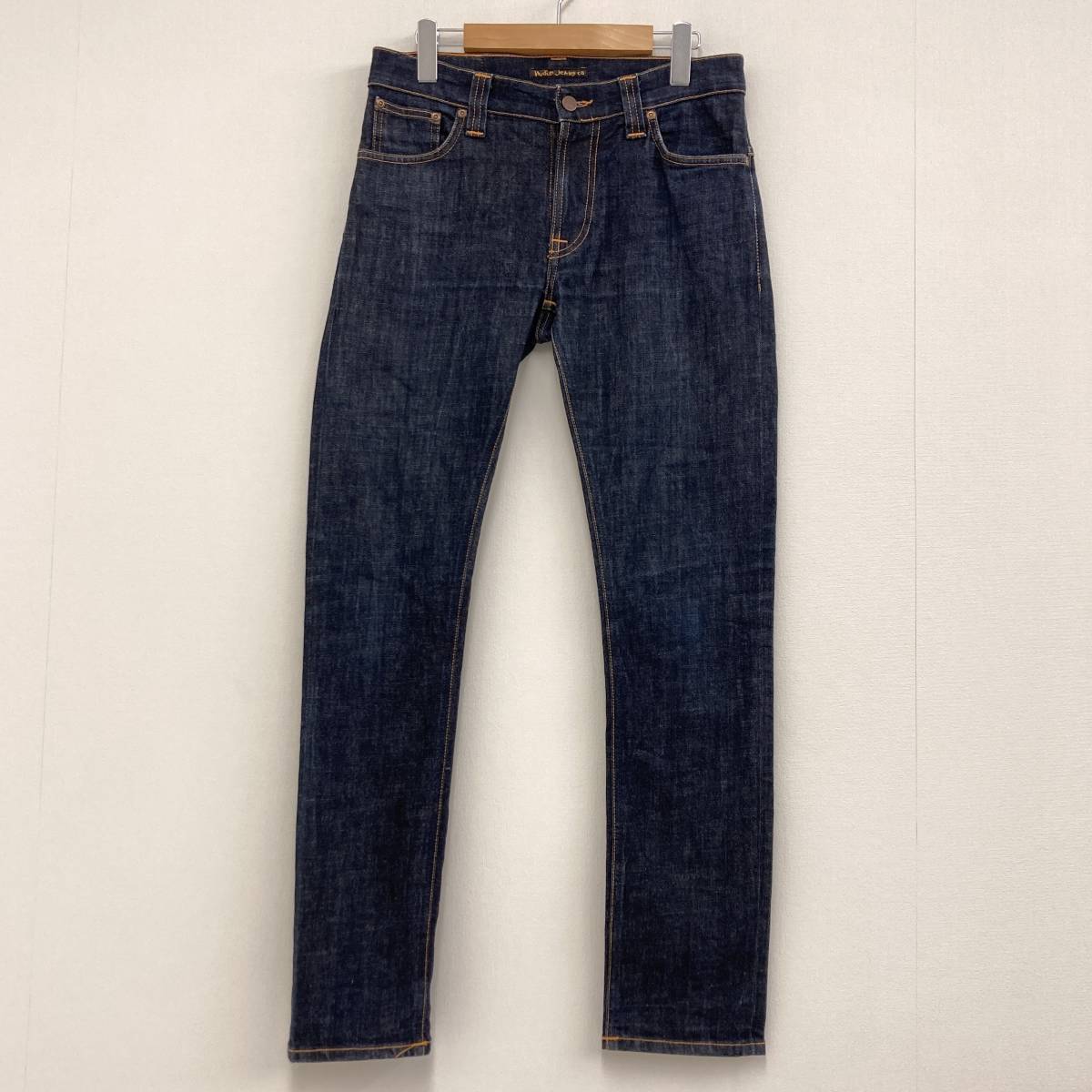 Nudie Jeans THIN FINN スキニージーンズストレッチ 濃紺 W31 