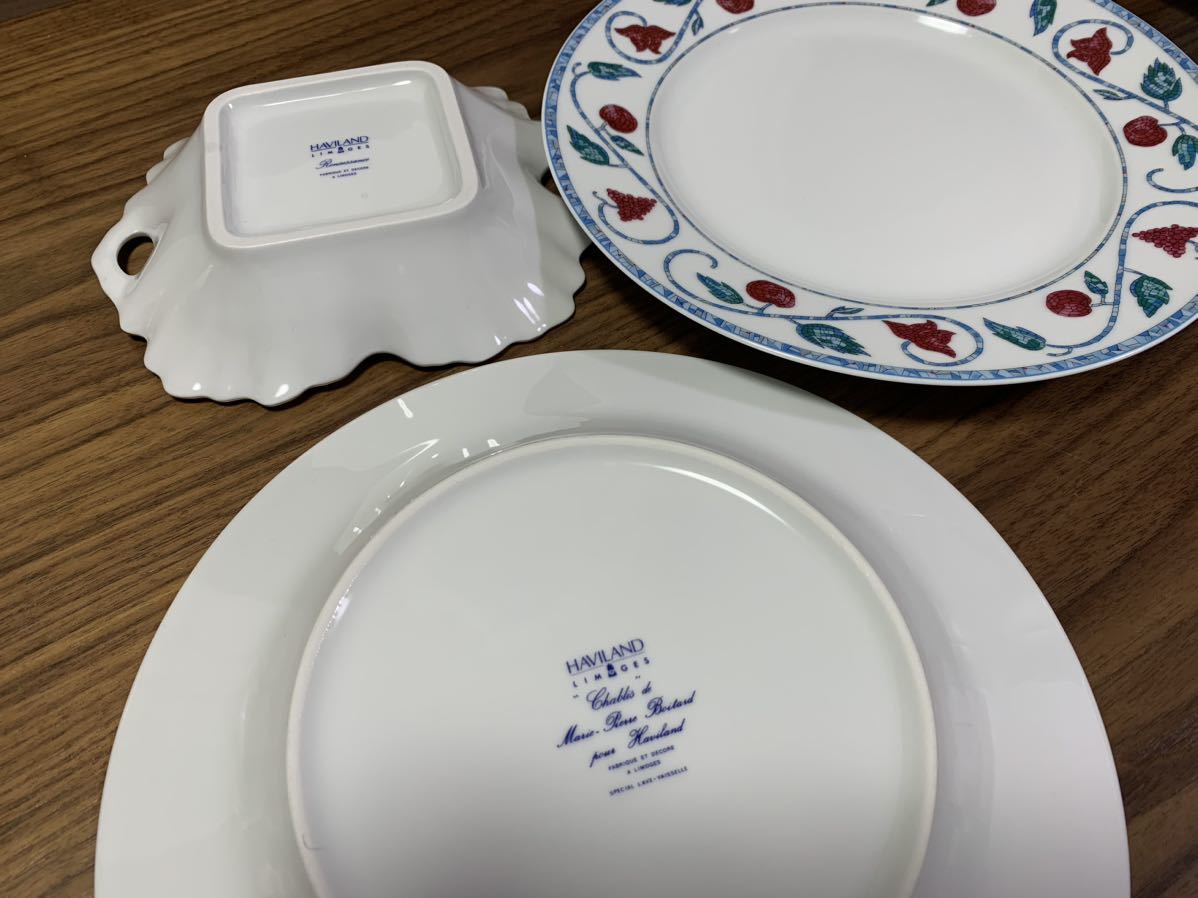 現在値下げ中 美品 アビランド(Haviland) 大皿 6枚セット 希少品
