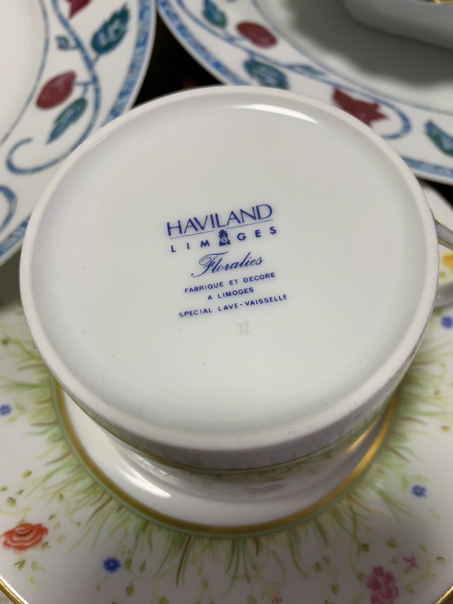 キッチン・食器 HAVILAND/アビランド/リモージュ/プレート/皿/ワイン