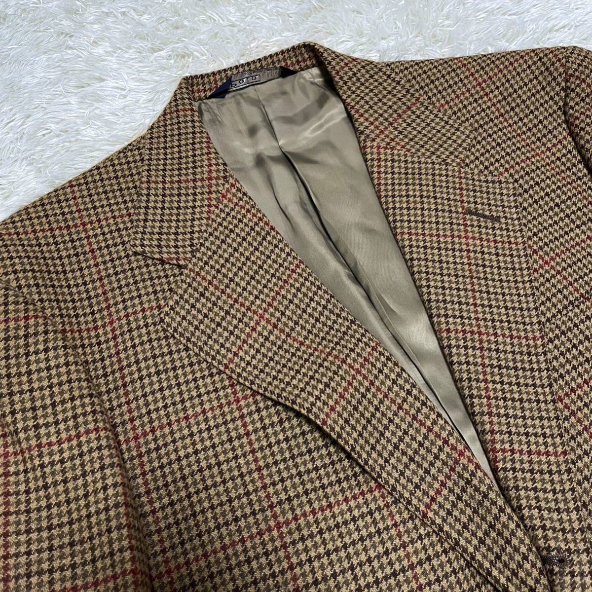 ポロバイラルフローレン Ralph by Lauren LAUREN RALPH POLO 超希少・超美品ポロラルフローレン Polo - トリプルポニー 極美品Polo スーツ 牛革仕様 ポロシャツXL ボタンダウン