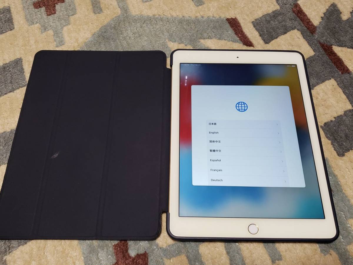 iPad Air 2 Wi-Fi ＋ Cellular 128GB ゴールド SIMフリー iPad Apple