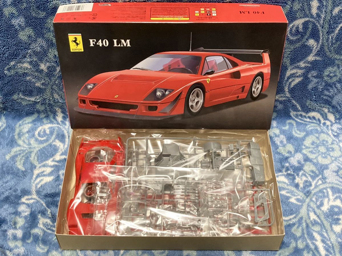 1⁄24 フェラーリ F40 F40LM」完成写真 送料無料 公式通販 即決 フジミ 1/24