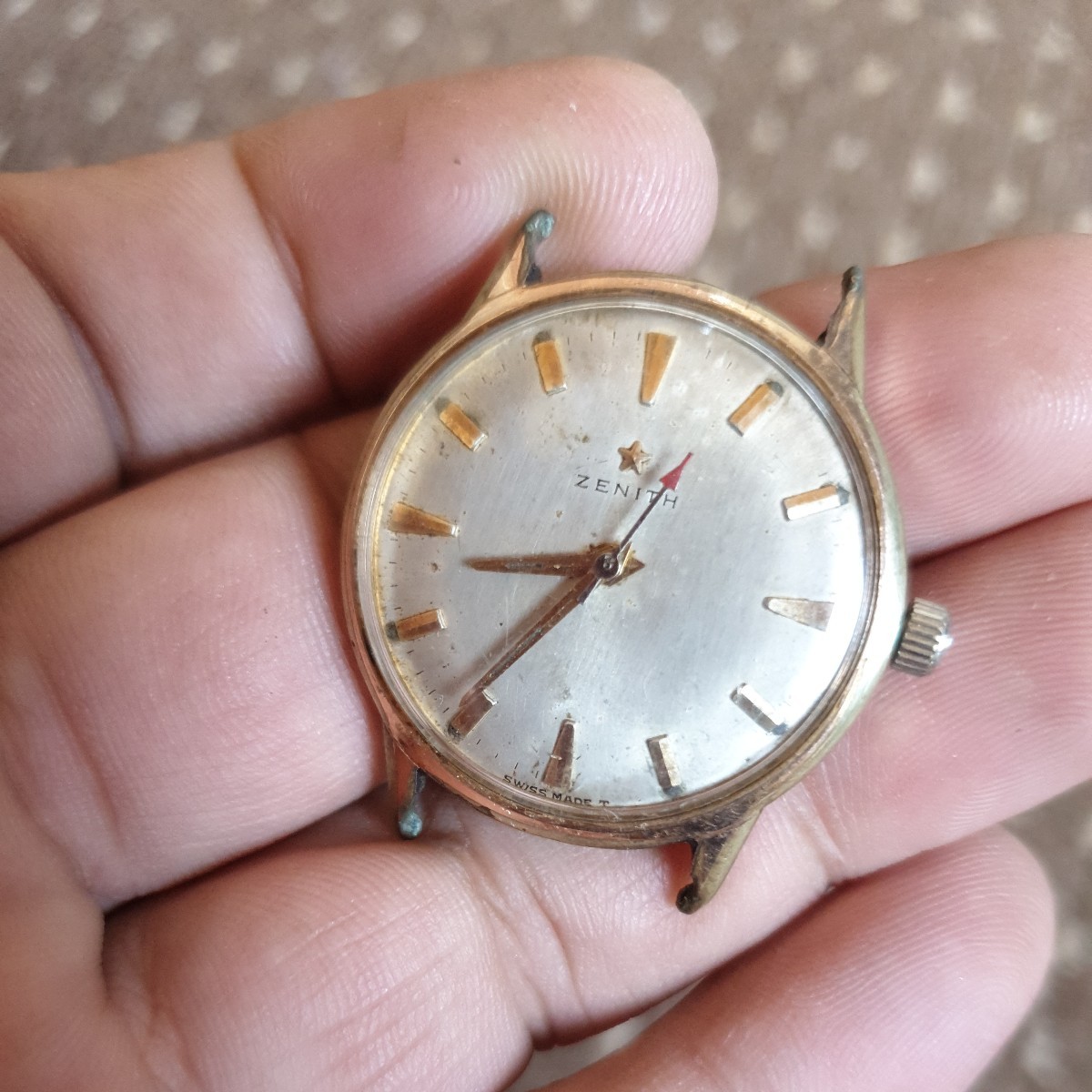 中古メンズ ZENITH ブランド 手巻き手腕時計