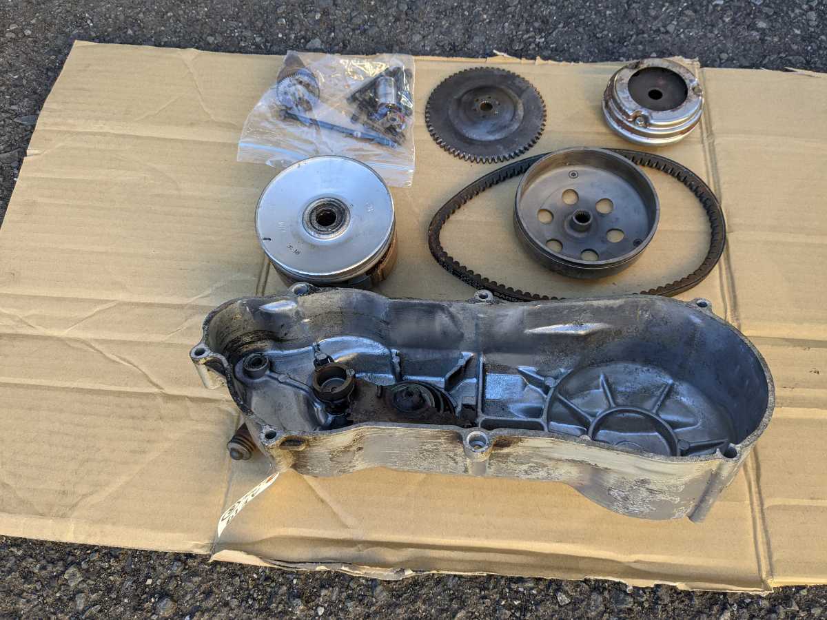 ホンダ HONDA AF17 パル PAL 駆動系 セット プーリー クラッチ フライ 