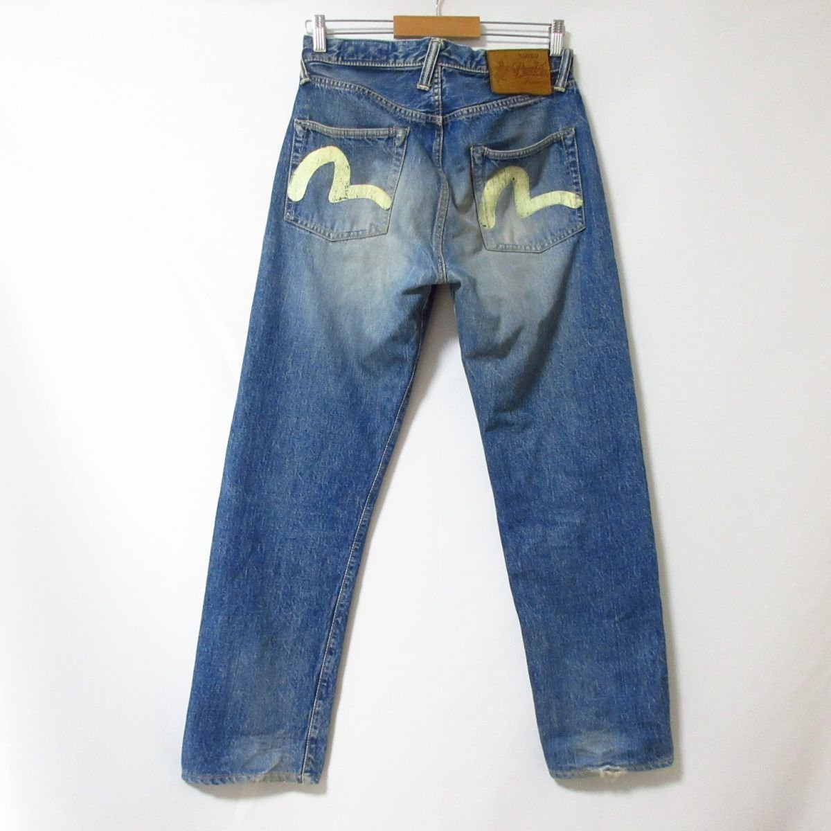 美品‼️】EVISU／塩谷兄弟／リバーシブル＆ビックペイント／W32✕L33 