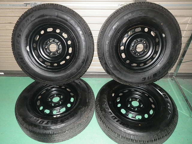 テリオスキッド ジムニー シエラ 新車外し 2022年 195/80R15 ブリヂストン デューラー リフトアップ 6J 114.3 5穴