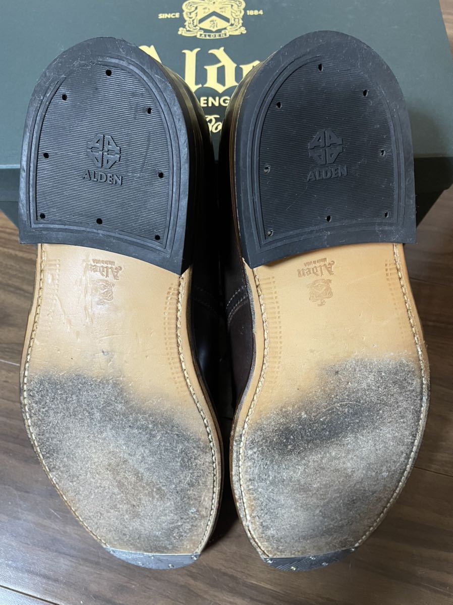 超希少 使用数回 美品】Alden オールデン シガー コードバン Uチップ  