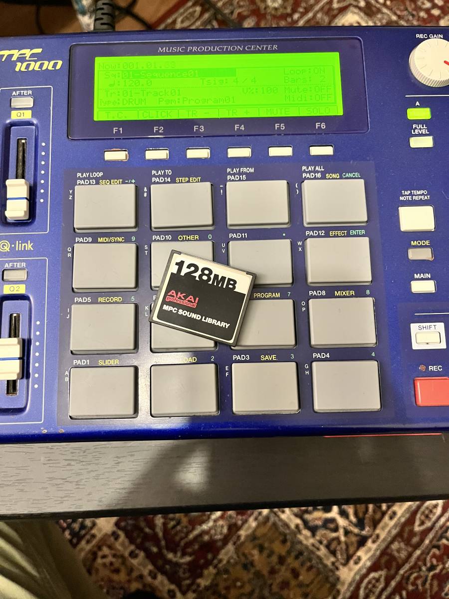 名機 AKAI MPC1000 完動品 メンテナンス済み(サンプラー)｜売買された 