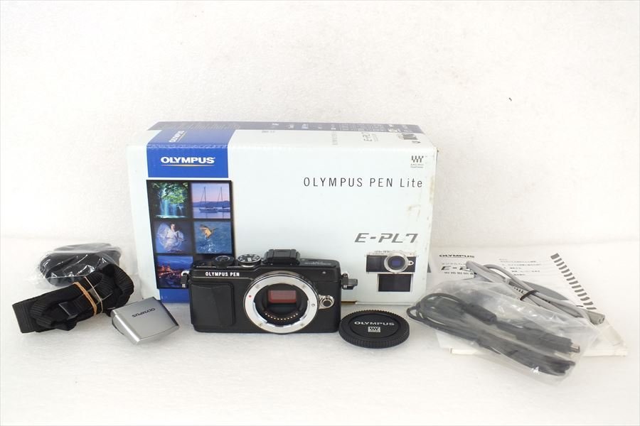 OLYMPUS PEN E-PL7 ミラーレス デジタル一眼レフカメラ ジャンク 中古