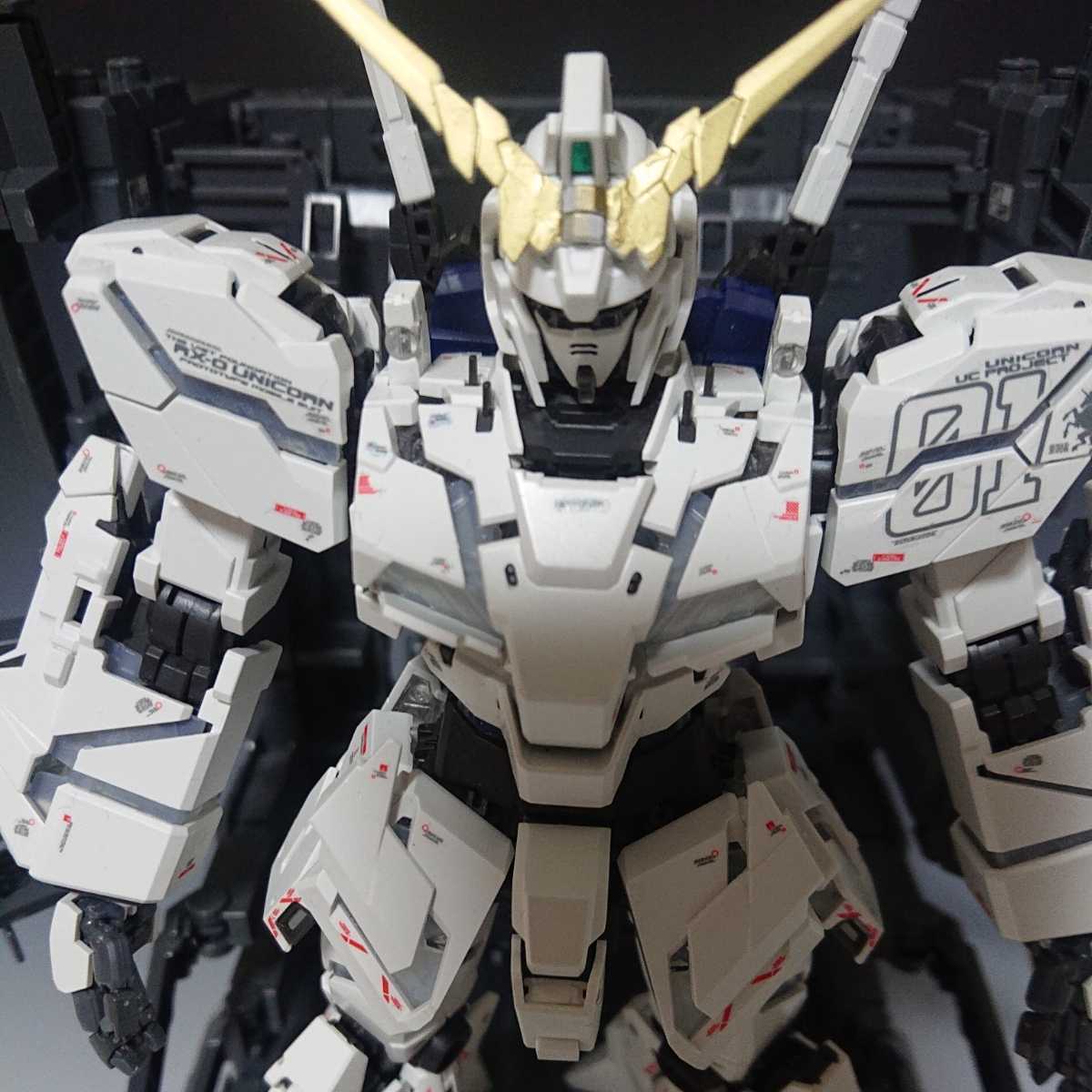 完成品/MGEX ユニコーンガンダム Ver.Ka 一部塗装 機動戦士ガンダム 