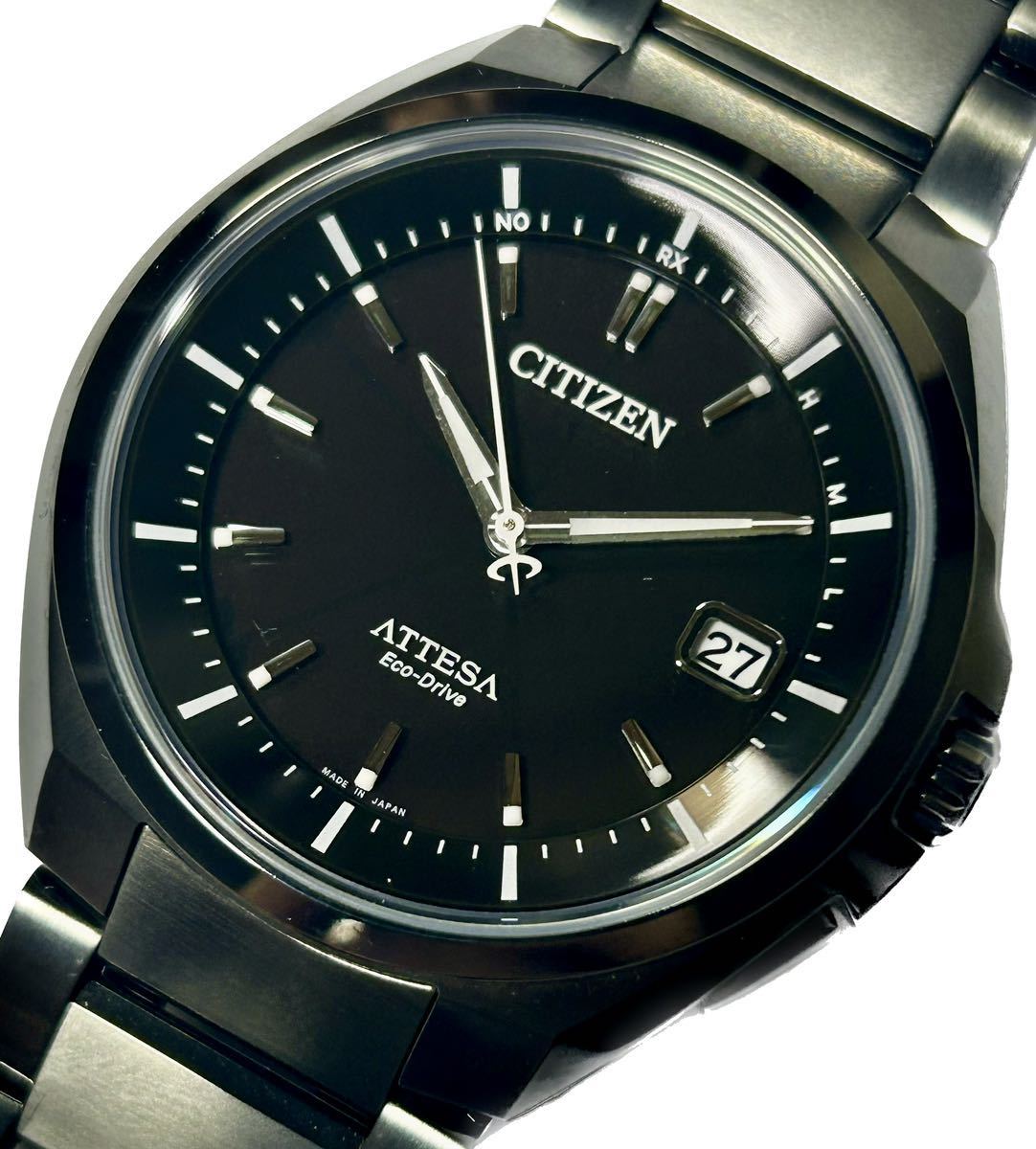 シチズン CITIZEN 何気無い ATTESA H110T016294 腕時計 売買された 