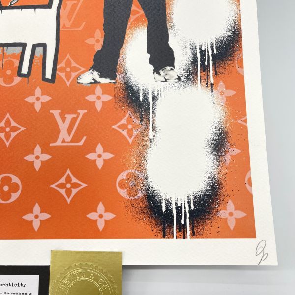 DEATH NYC 世界限定100枚 アートポスター Banksy バンクシー LOUIS