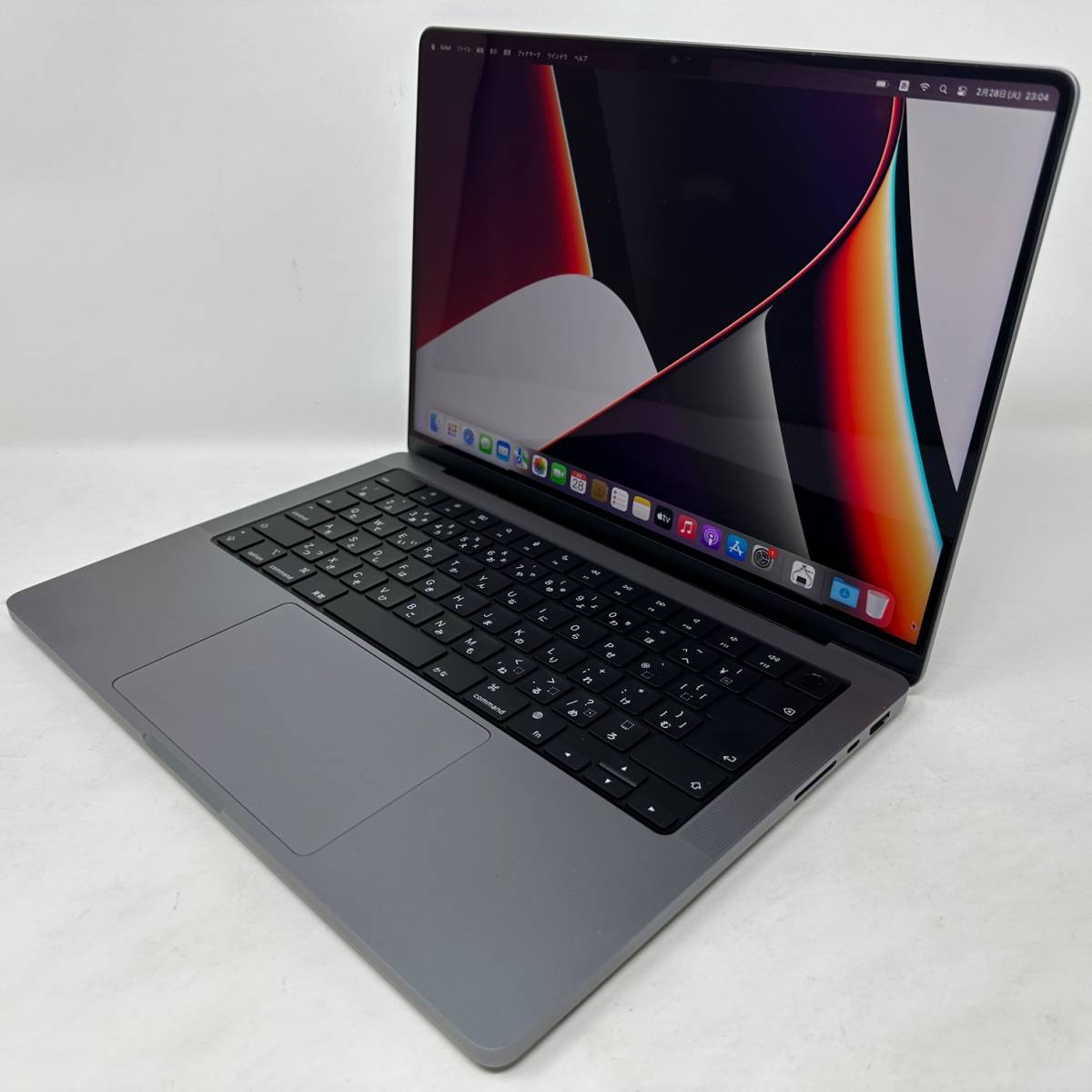 美品 MacBook Pro 14インチ M1 Pro MKGP3J/A 16GB SSD 512GB スペース 