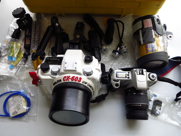 CANON.EOSKISS3カメラ28-80＆シーアンドシーCX-603＆YS120ストロボ