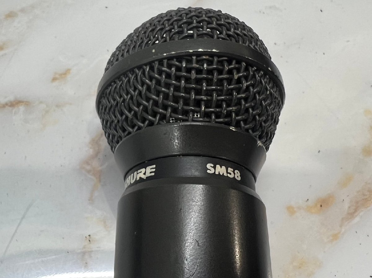 △4791 現状品 ワイヤレスマイク ヘッド SHURE SM58 REXER VX-803 