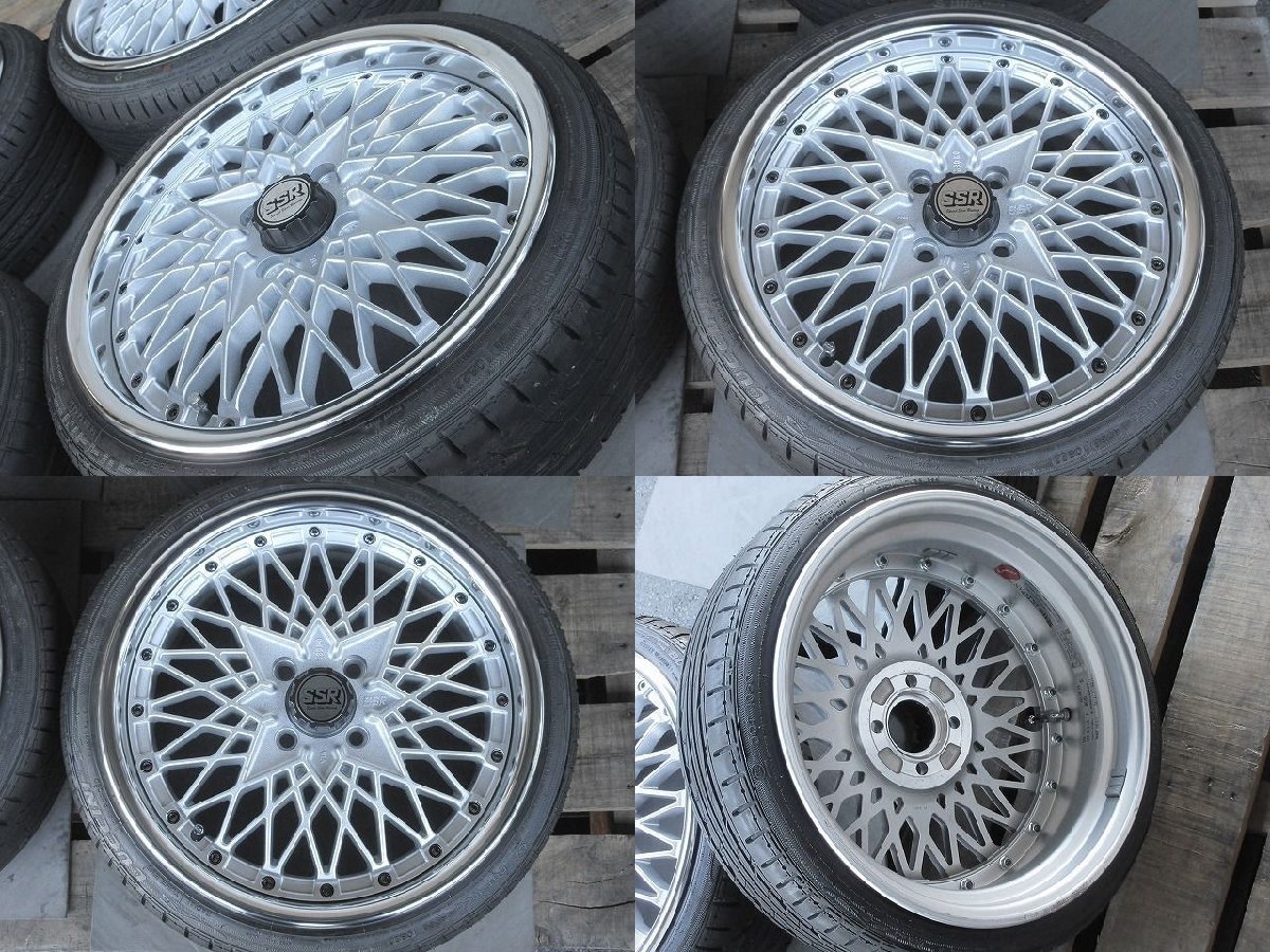 165/40R16インチ SSR フォーミュラメッシュ 6.5J +45 ワイルド野郎専用 