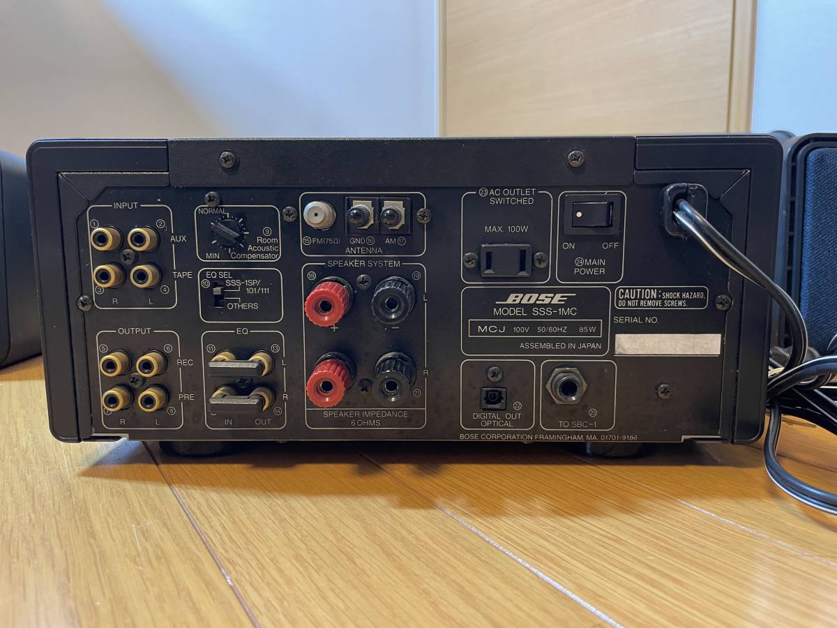 BOSE PLS-1310 SSS スピーカー サブウーハーセット(中古】BOSE BOSE PLS-1310 SSS スピーカー サブウーハーセット(中古】BOSE
