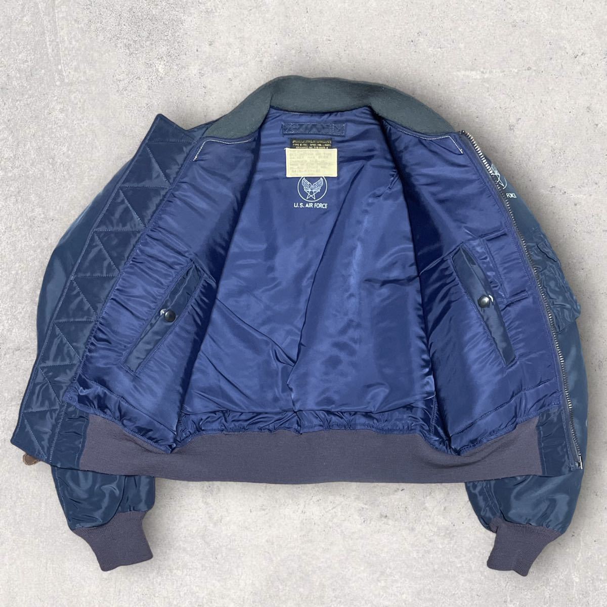 USAF TYPE B-15C MOD FLIGHT JKT SCOVIL ZIP SIZE36