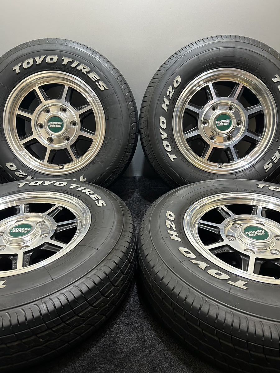 195/80R15 107/105N 8P.R. TOYO/H20 20年 ハヤシレーシング 15インチ