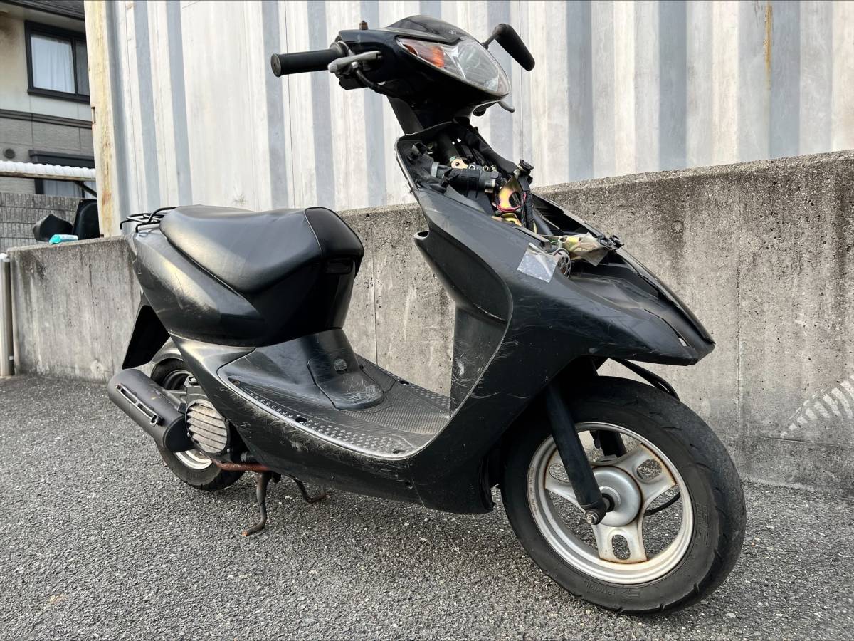 中古車 HONDA Smart DIO50 BLACK 訳あり エンジン始動良好 原動機付 