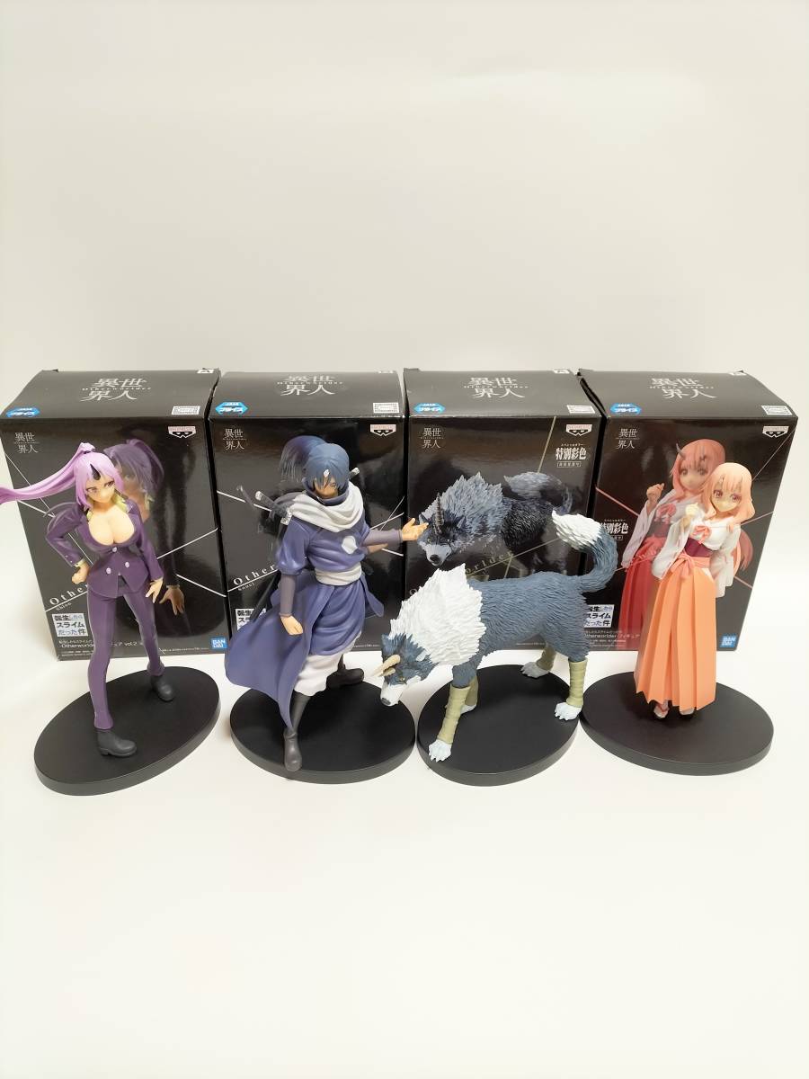 転生したらスライムだった件　異世界人　シュナ・シオン・ソウエイ・ランガ　フィギュア