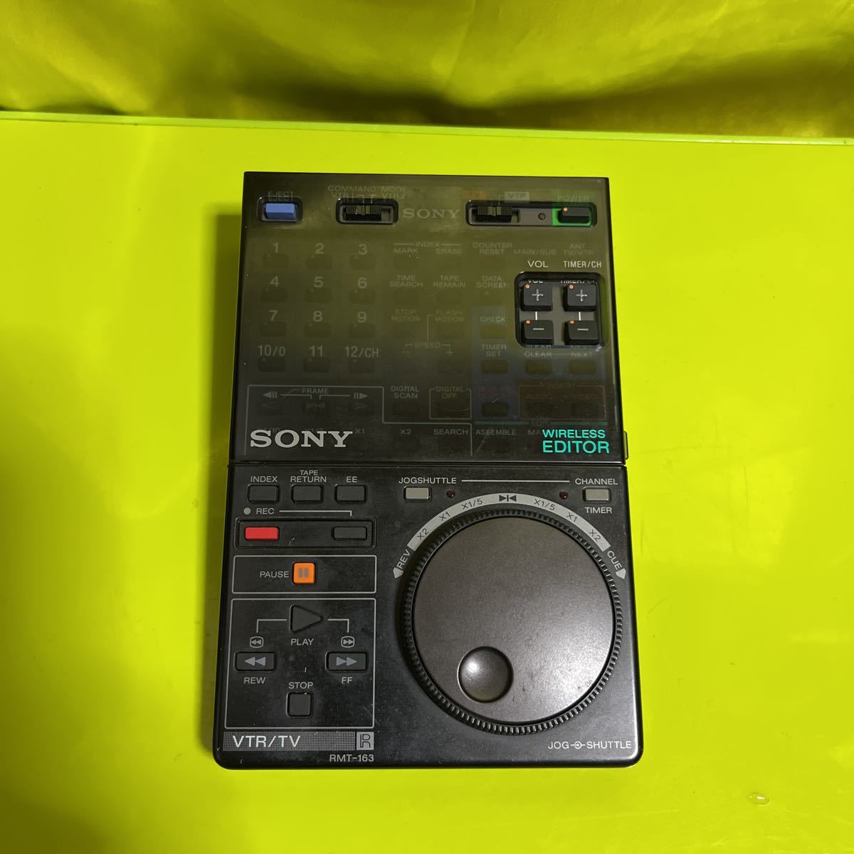 SONY/ソニー　ベータビデオデッキ EDV-9000用リモコン RMT-163 EDV-9000 SONY EDV 取扱説明書の通販 通販 ベータ