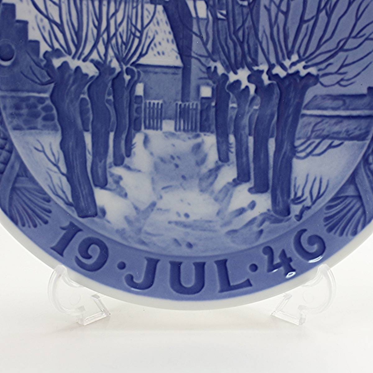 1946年 ロイヤルコペンハーゲン イヤープレート 「村の教会」 北欧