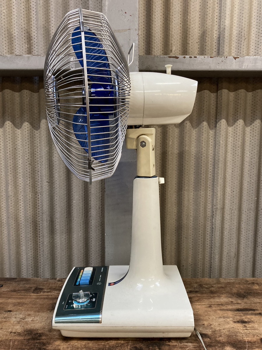 SANOY青い3枚羽根の扇風機 【公式通販】
