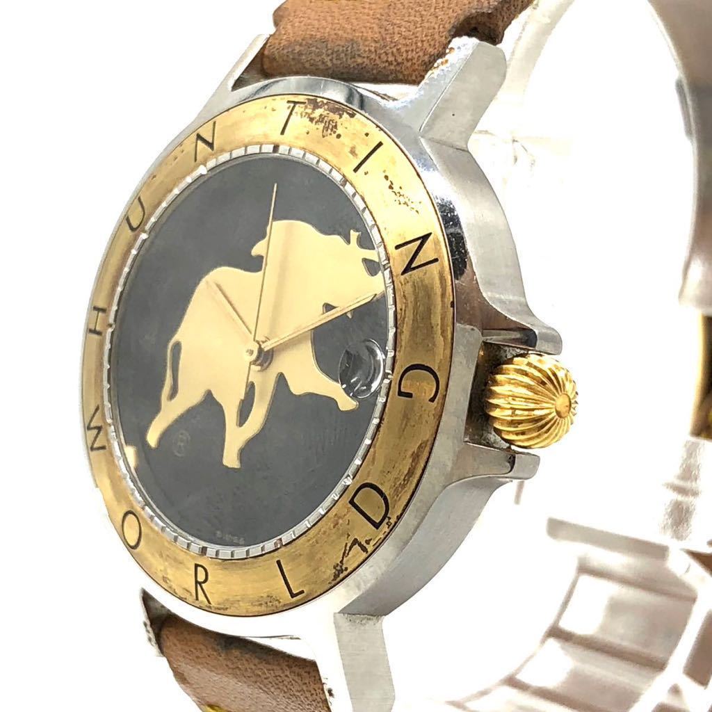 稼働品☆HUNTING WORLD☆K18】E-698 ハンティングワールド 18K 