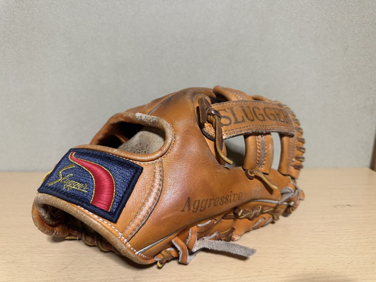 希少品 久保田スラッガー 硬式 内野手用 鹿皮使用 久保田スラッガー