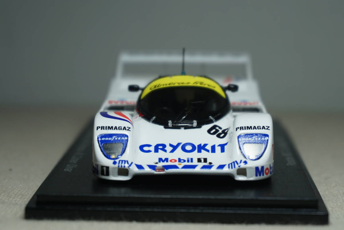Spark 1/43 Porsche 962 C Le Mans 1992 Chotart #68 Almeras Cohen Olivar Model Car