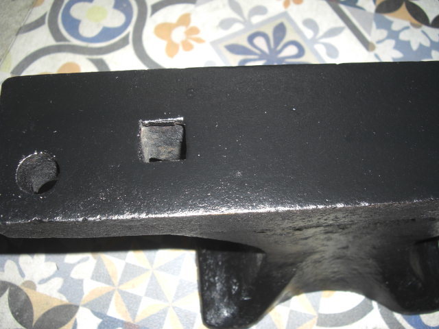 アンビル鉄の爪付　約重量２４キロ～２５キロ　長期保存品です_5