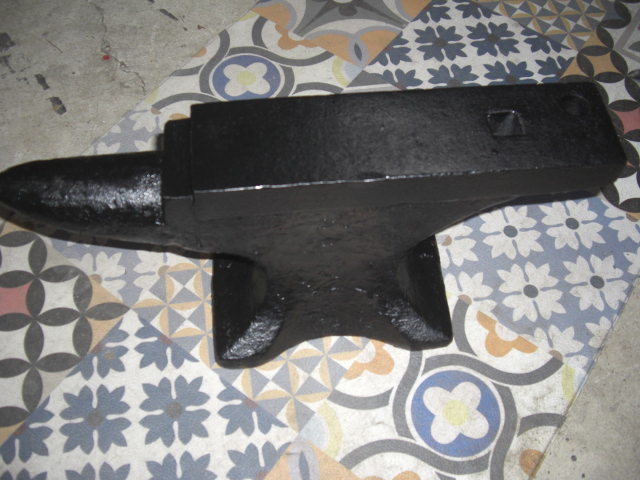 アンビル鉄の爪付　約重量２４キロ～２５キロ　長期保存品です_9