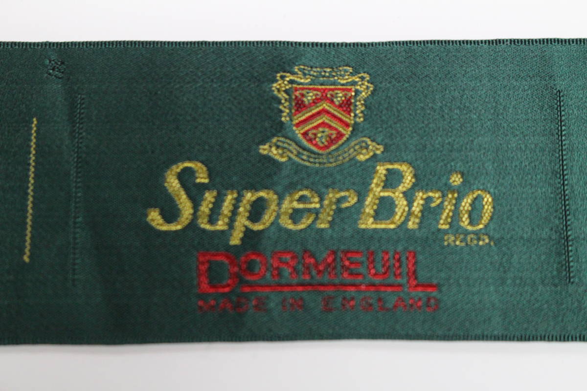 英国 ドーメル社の名品　スーパーブリオ　春夏紳士高級スーツ服地(茶)_4