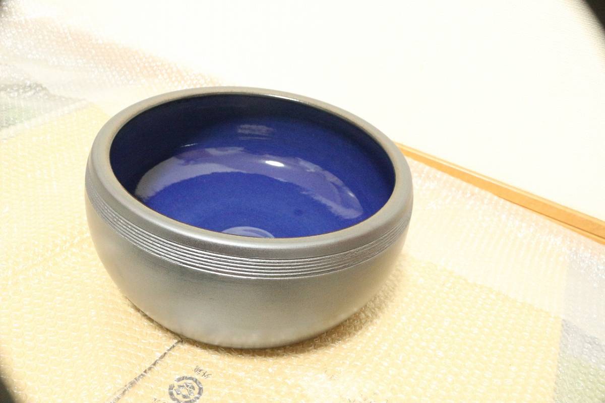 未使用！特注品！石見焼き 島根 日本製 宮内窯 陶器製 水受け 洗面台 手洗い 洗面ボウル 蛇口 オリジナル 一点物 芸術 丈夫 頑丈 おしゃれ