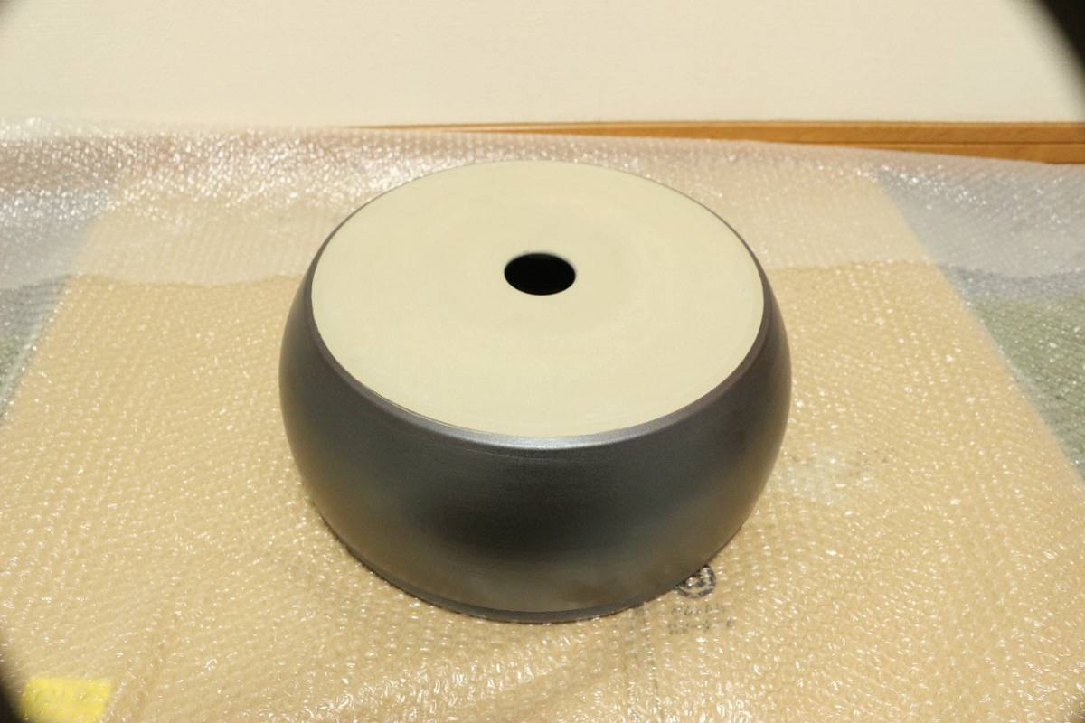 未使用！特注品！石見焼き 島根 日本製 宮内窯 陶器製 水受け 洗面台 手洗い 洗面ボウル 蛇口 オリジナル 一点物 芸術 丈夫 頑丈 おしゃれ