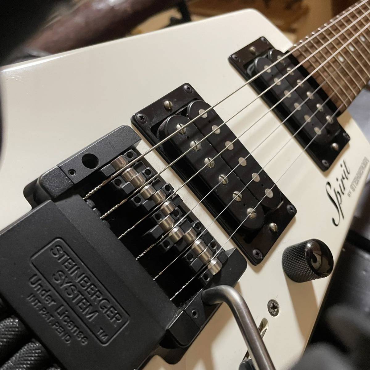 美品 STEINBERGER Spirit 2ハム ヘッドレス ギター スタインバーガー 