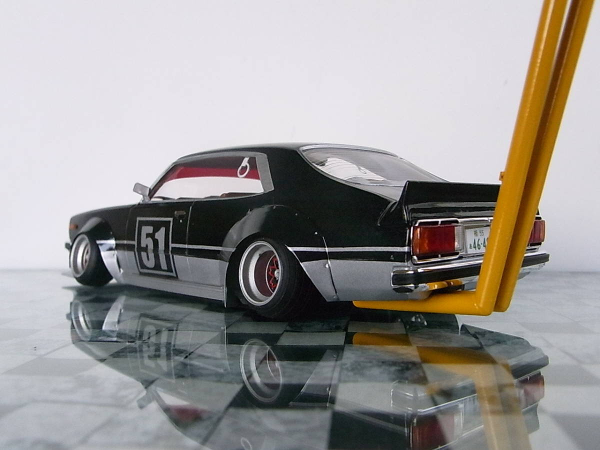1/24 完成品 C231 ローレル 旧車 族車 街道レーサー グラチャン 