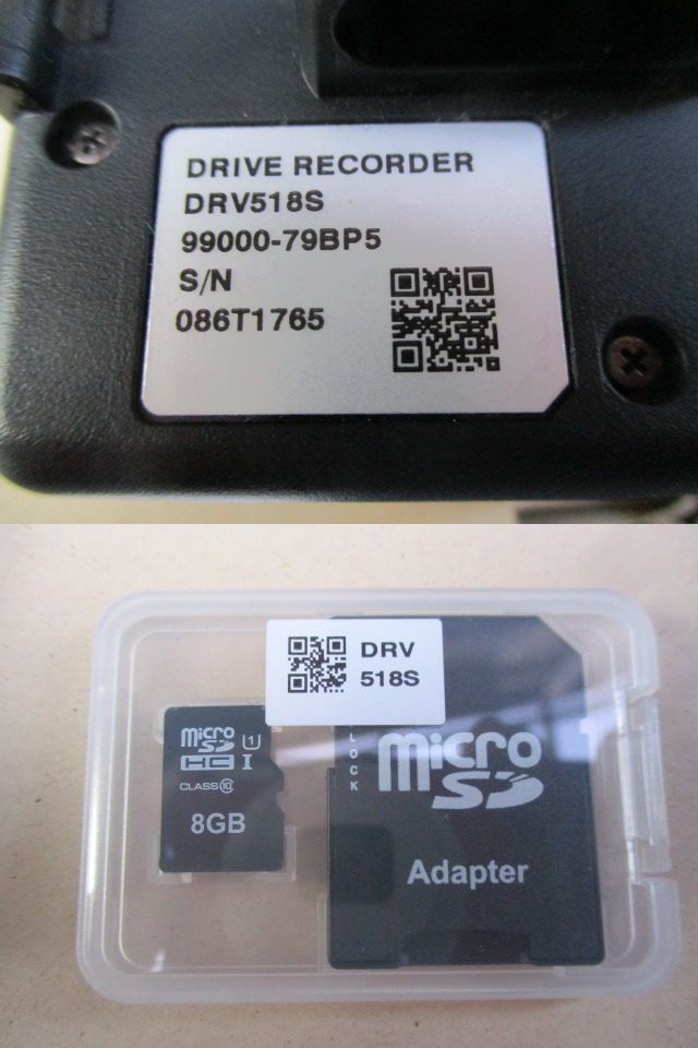 スズキ 純正 ドライブレコーダー 99000-79BP5 DRV518S ナビ接続タイプ
