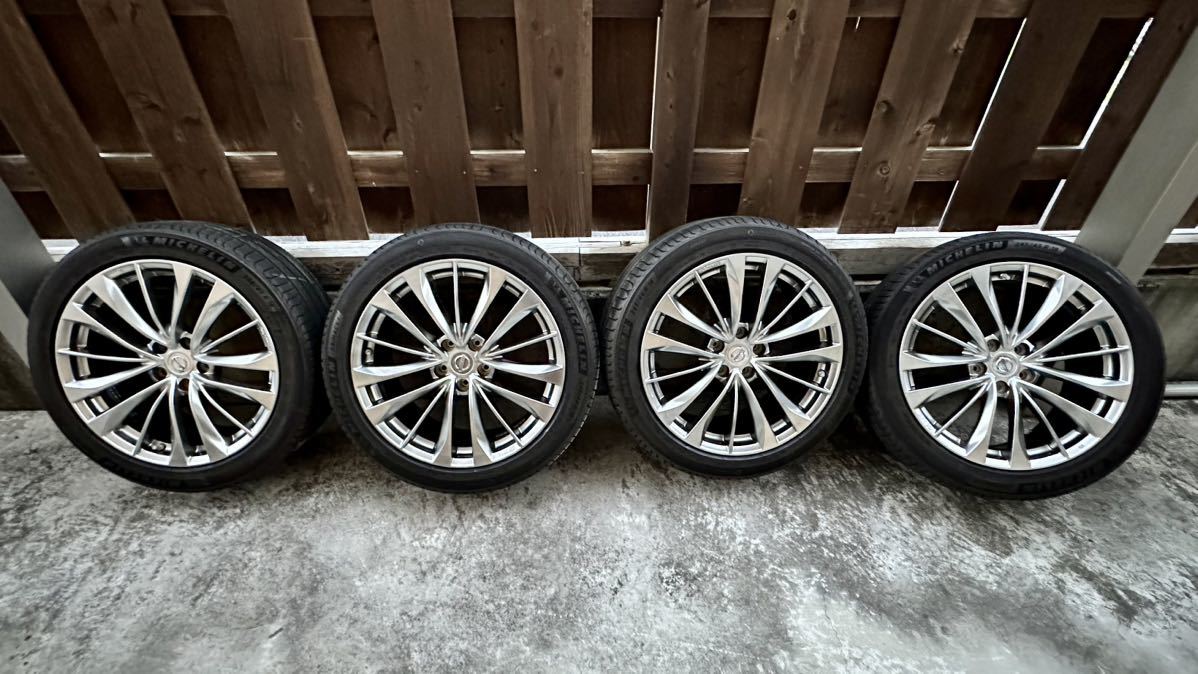 激レア 日産 スカイラインクーペ CKV36後期 純正ホイール 245/45R19 4