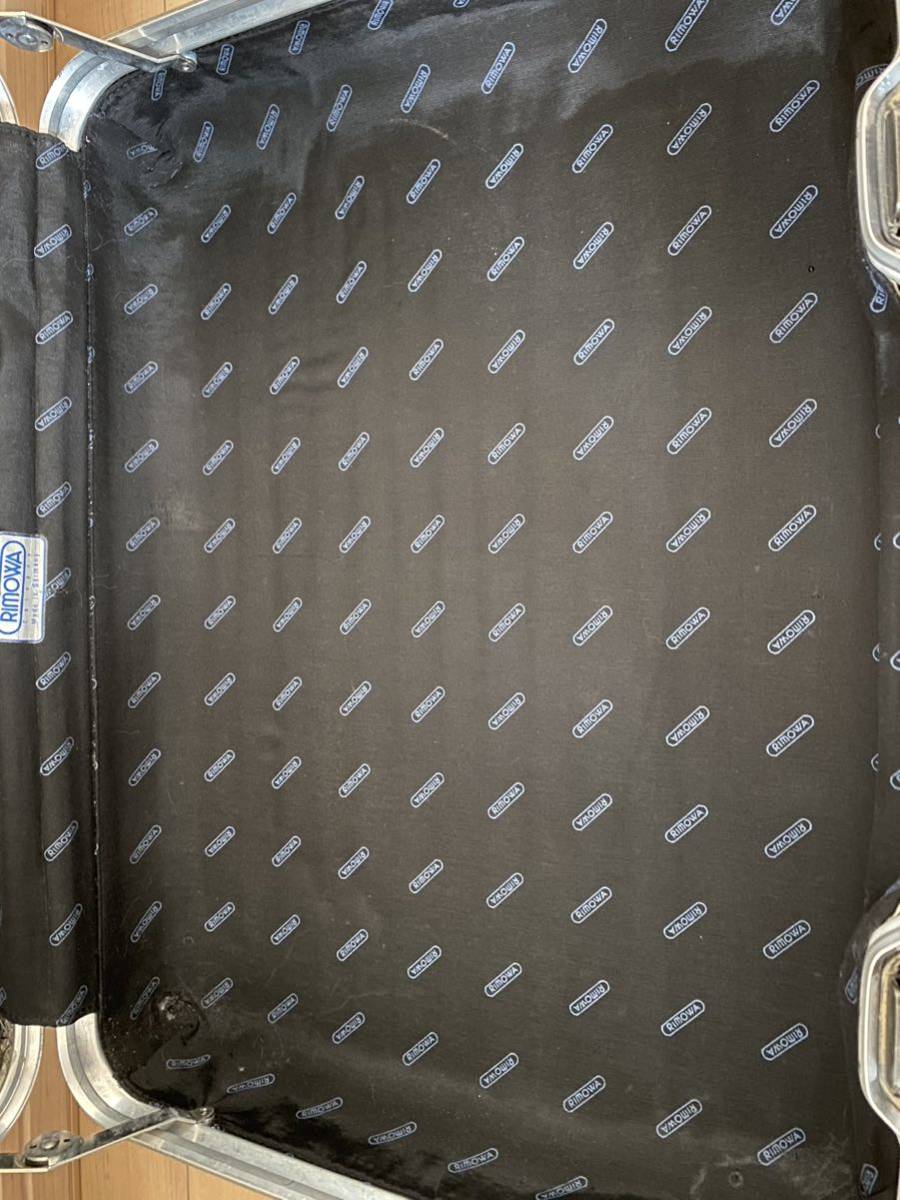 RIMOWA cologne リモワ アルミ アタッシュケース スーツケース W