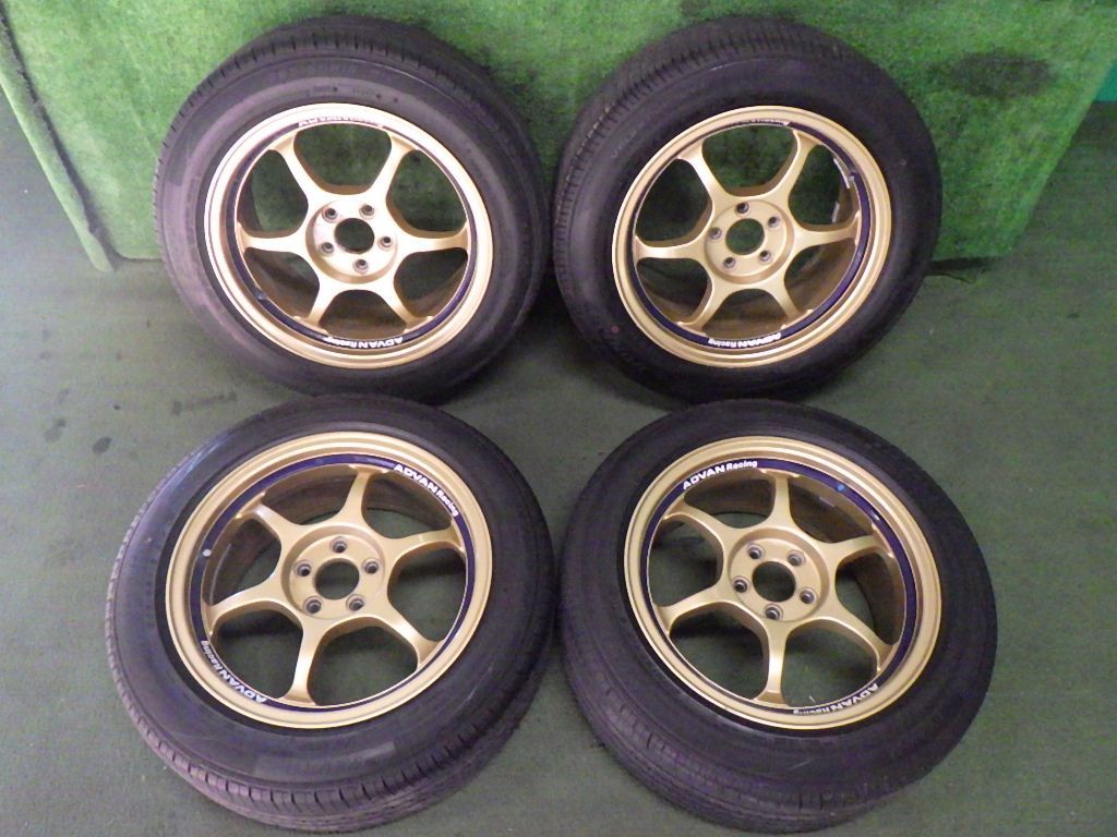 ADVAN RACING RG 16インチ 7.5J(+45) PCD100 5穴 タイヤホイール 