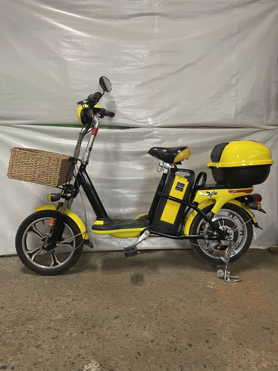 電動バイク バイクル bycle P3 BYC-F120F 電動自転車 発送不可 直接 