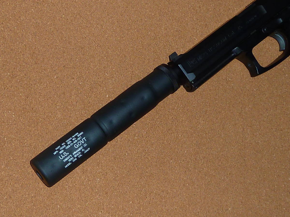 KSC MK23 SOCOM きれい プロトフェイズⅡ レビュー KSC US SOCOM MK23