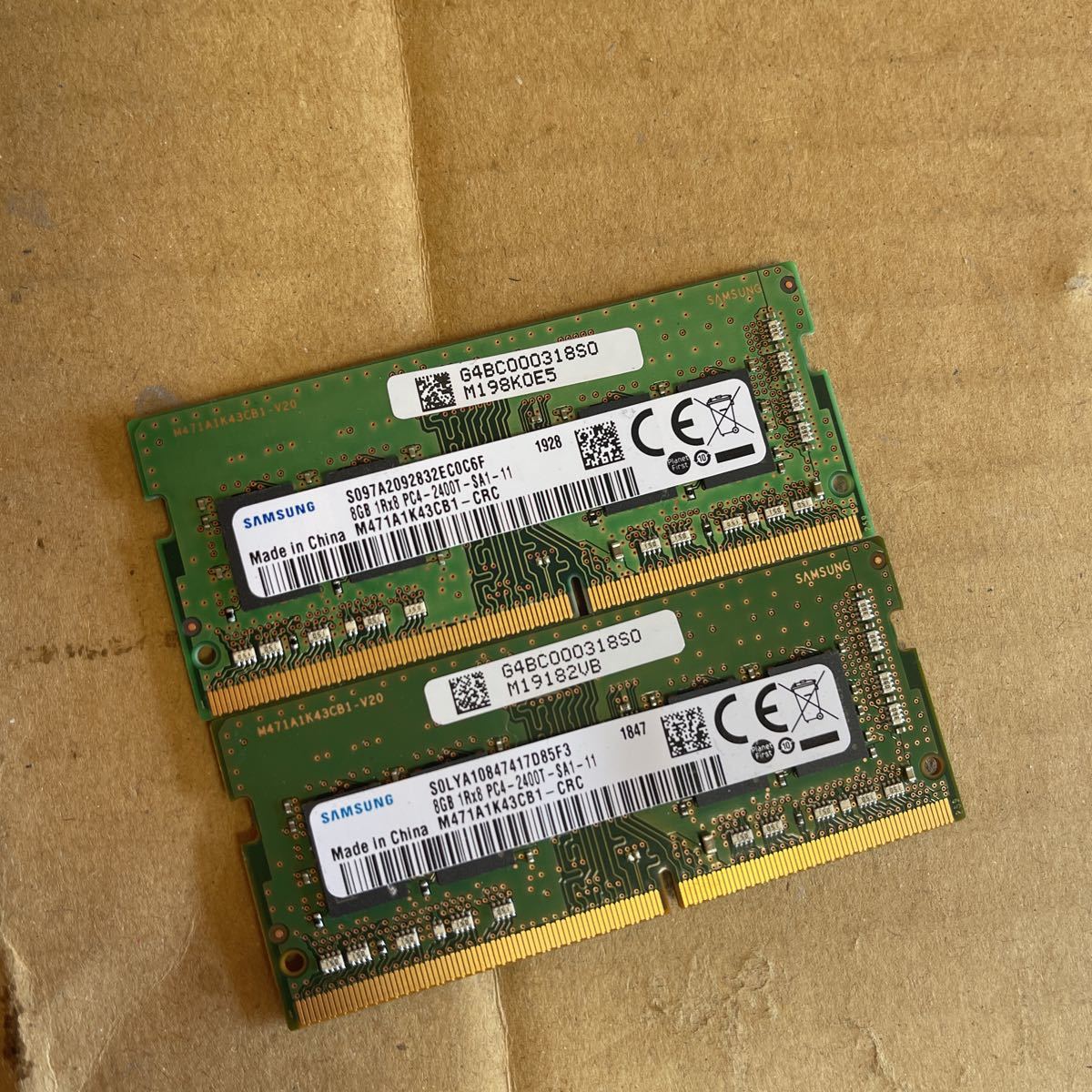 Transcend 16GBメモリー DDR4 2133 SO-DIMM 2R×8 1.2v