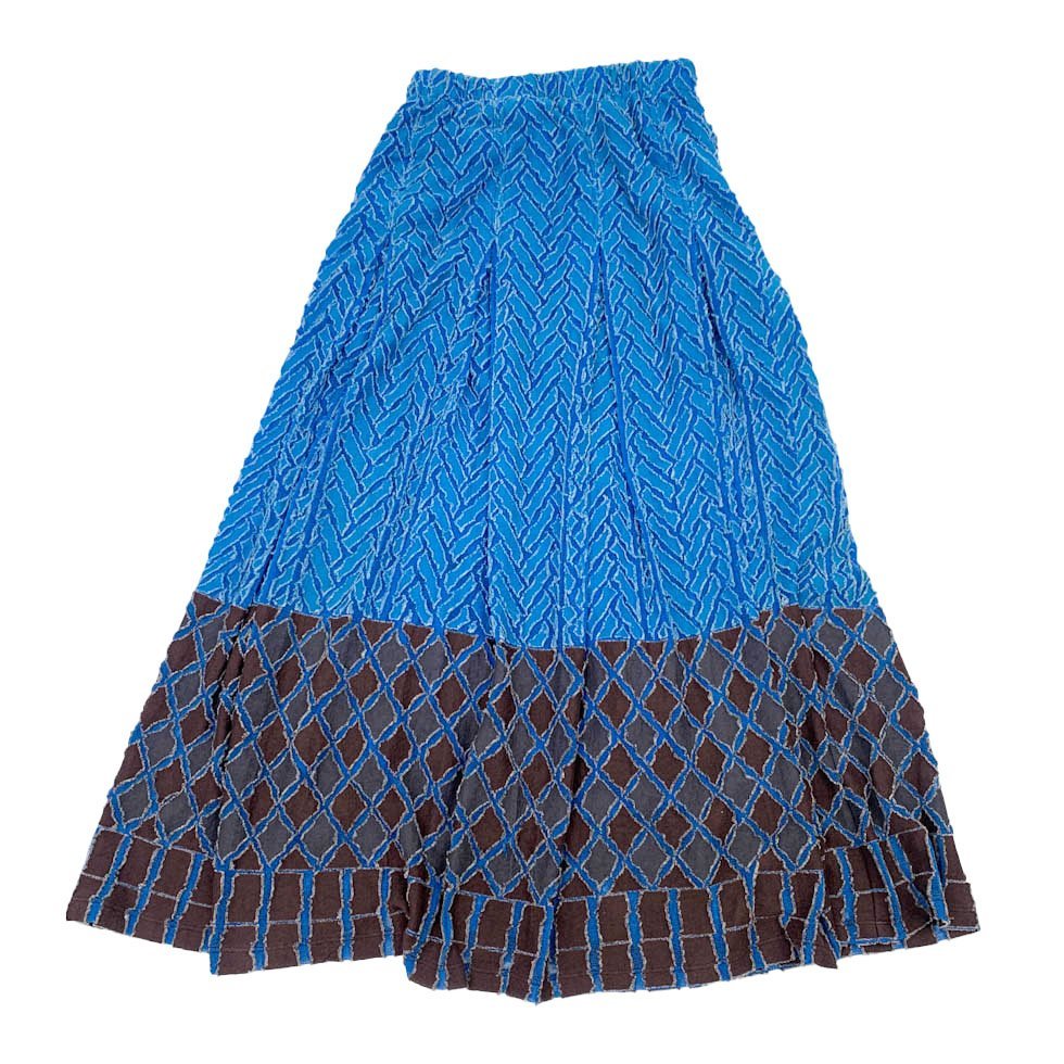 HaaT イッセイミヤケ 深緑 ロング スカート HaaT ハート/ISSEY MIYAKE