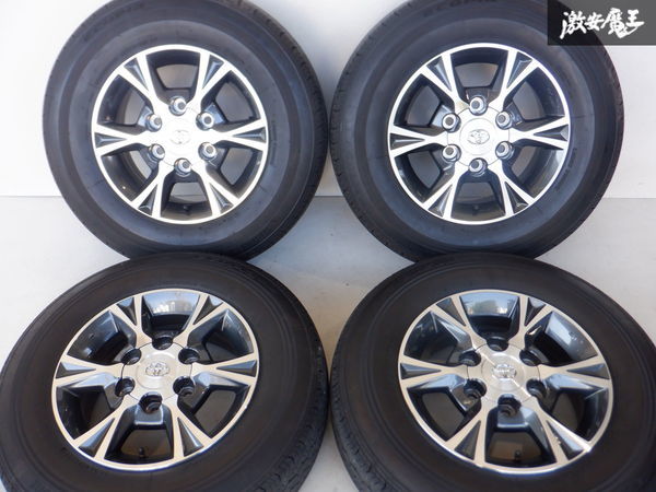 トヨタハイエースオプション純正タイヤホイール4本セット(画像は1本分のみです。) 200系 純正OP ハイエース Yahoo!オークション - 「トヨタ純正